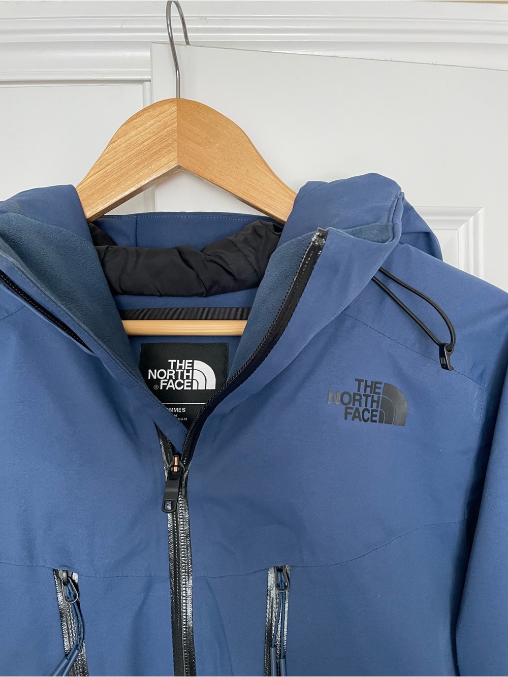 Men’s Slate Blue Front Point Shell Jacket - Picture 3 of 8